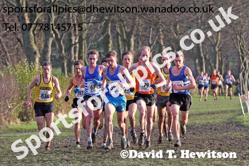 Senior mens Northern Cross Country  Championships, Pontefract. Photo: David T. Hewitson/Sports for All Pics